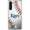 MLB Tampa Bay Rays Game Ball Galaxy S24 FE Clear Case
